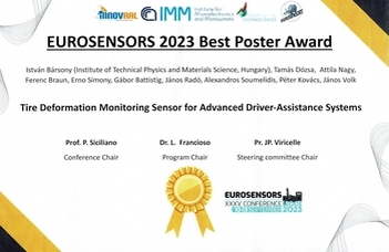 EUROSENSORS 2023 BEST POSTER AWARD